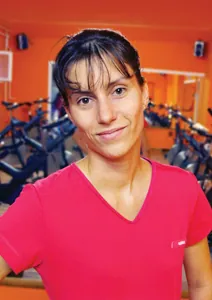 Pap Melinda spinracing oktató